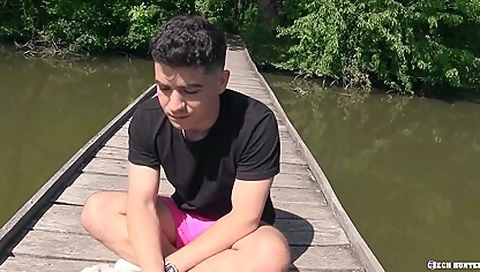 550 - Cute Guy Gets His Dick Sucked & Rides A Hard Cock Like There Is No Tomorrow For Some Cash