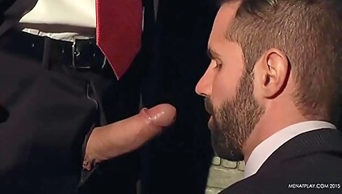 Two Boyz In Suits Meet In A Bar